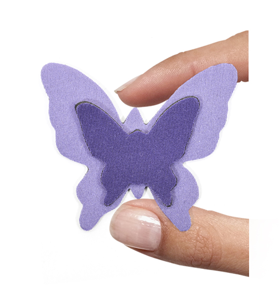 (1 pezzo) Sagoma in neoprene "Farfalla" - Viola e lilla - Clicca l'immagine per chiudere